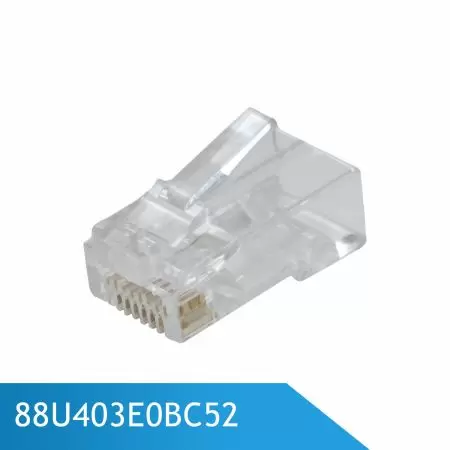 For 0.90-1.00mm Insulated Conductor - Cat 6A unshielded modular plugs